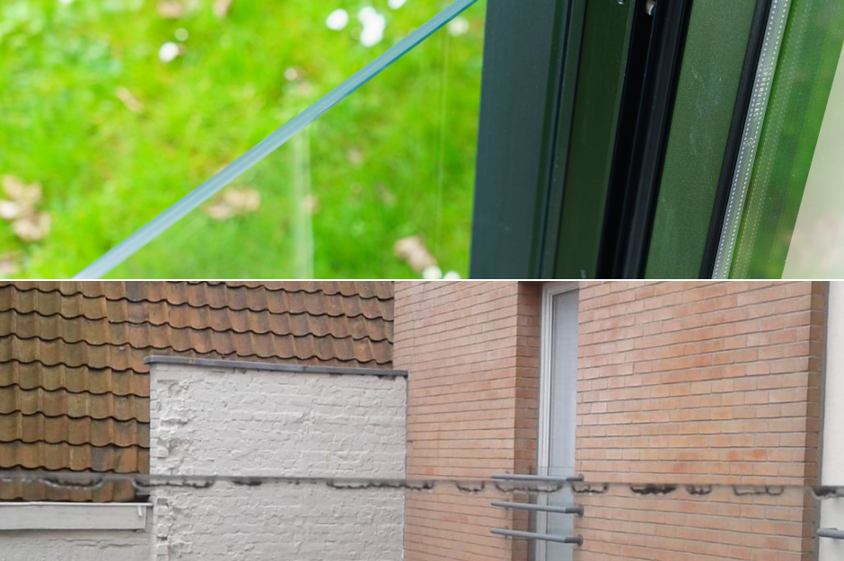 Détérioration des balcons et garde-corps extérieurs en verre: l'effet fougère